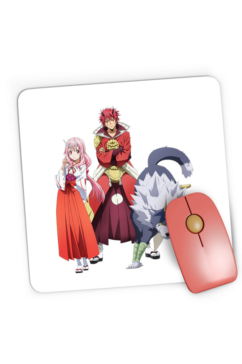Mousepad Gaming TenSura That Time Slime Ranga Shuna Demons, 21x19 cm