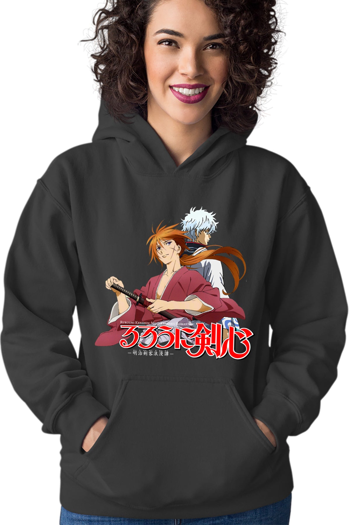 Hanorac dama Rurouni Kenshin Gintoki Kenshin Back