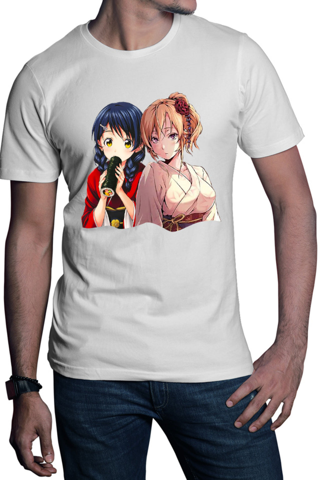 Tricou barbati Food Wars Erina Megumi Matsuri Japan Kimono