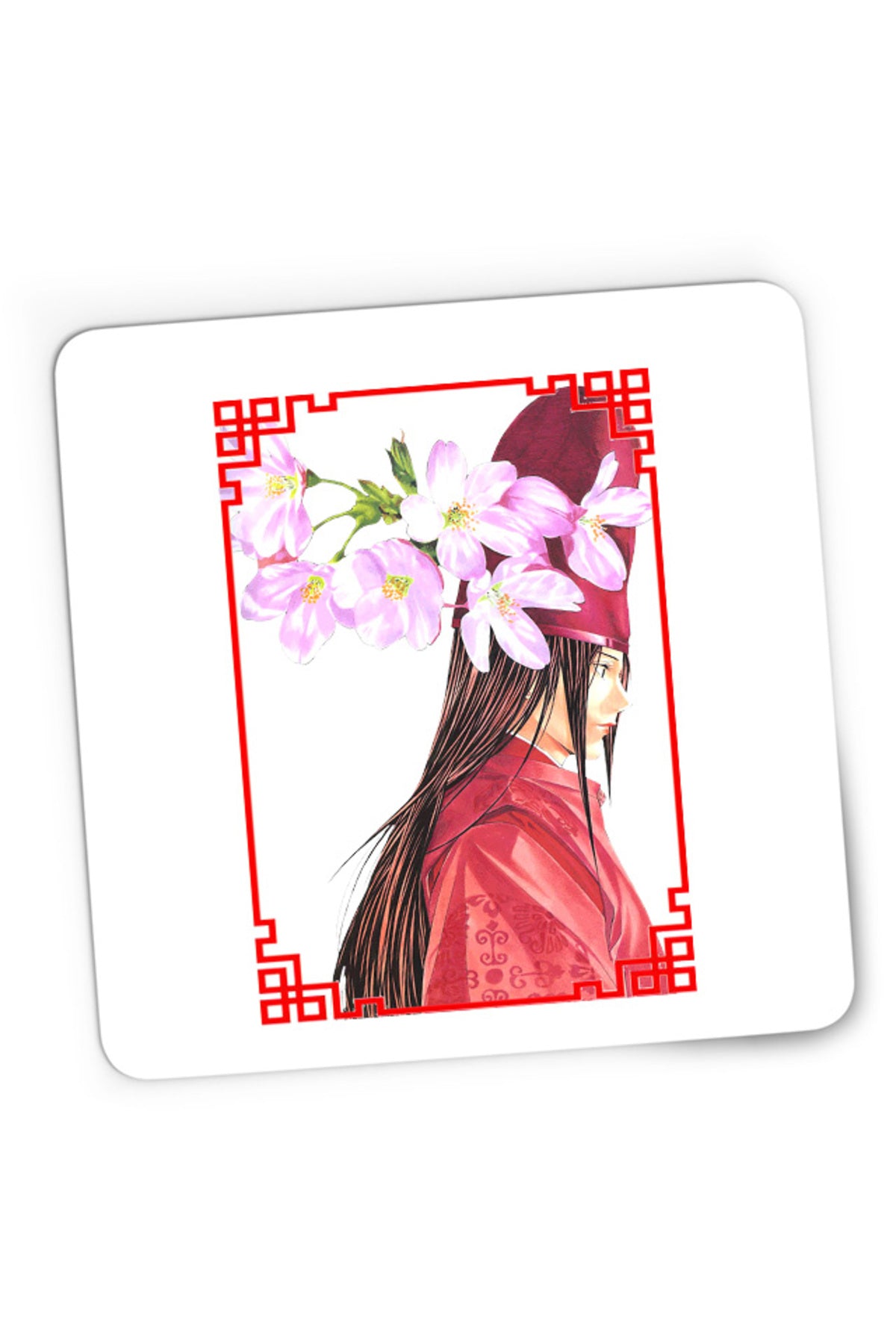 Mousepad Gaming Hikaru no Go Fujiwara no Sai Master of Go Kimono Japan, 21x19 cm
