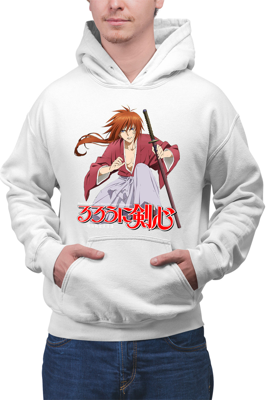 Hanorac barbati Rurouni Kenshin Sword Sit Meiji Swordsman Romantic Story