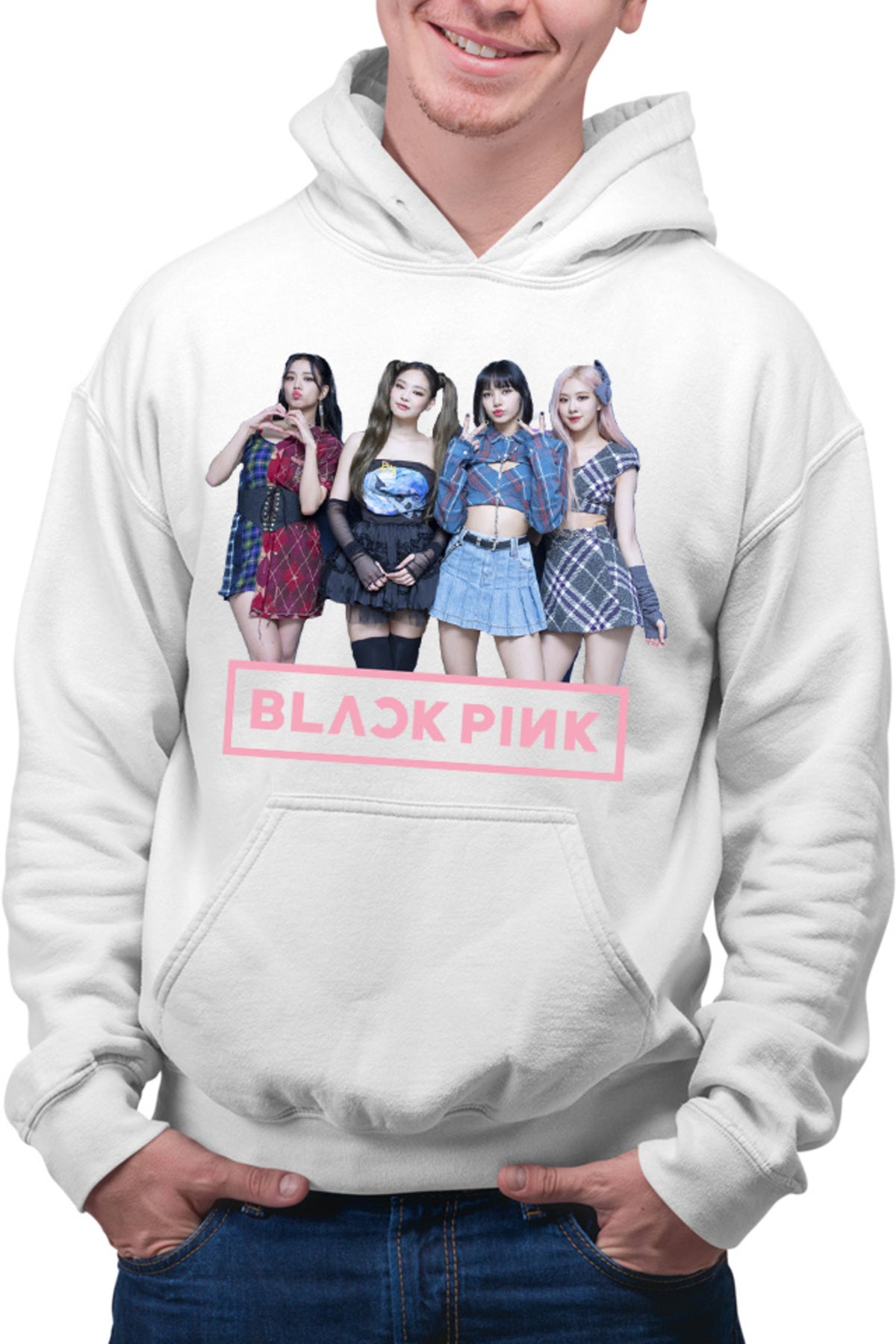 Hanorac barbati Blackpink Group Idols MTV Cute Expo Fashion