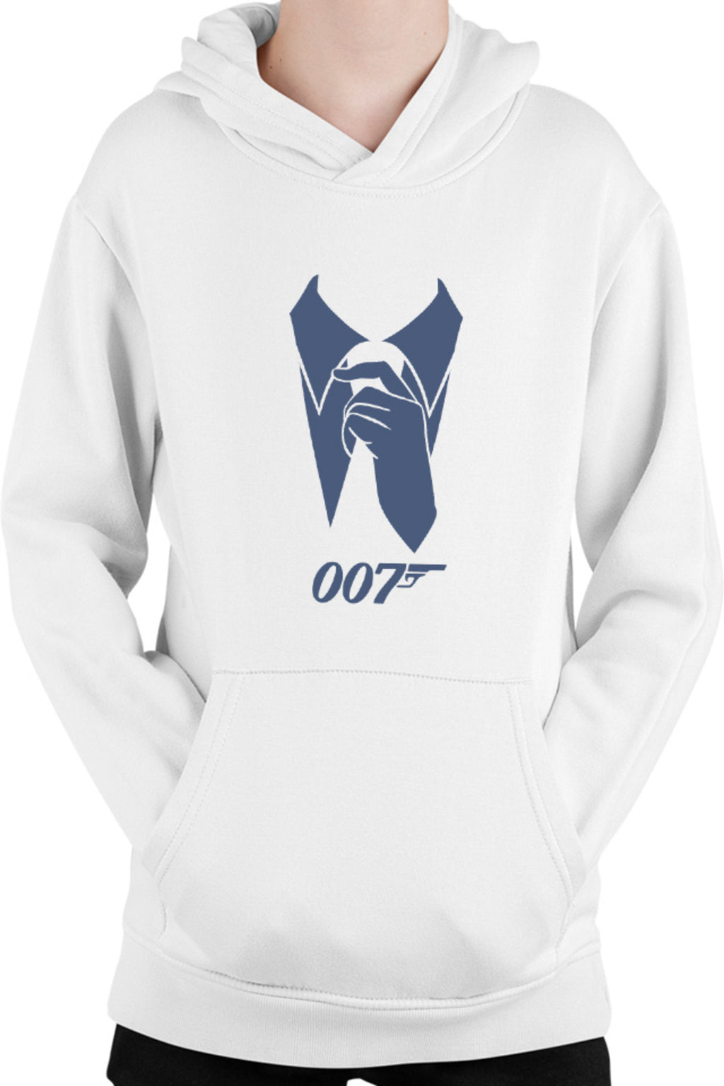 Hanorac copii James Bond White Collar Ian Fleming MI5