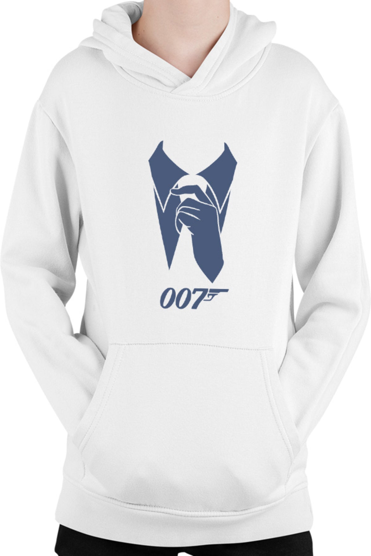 Hanorac copii James Bond White Collar Ian Fleming MI5