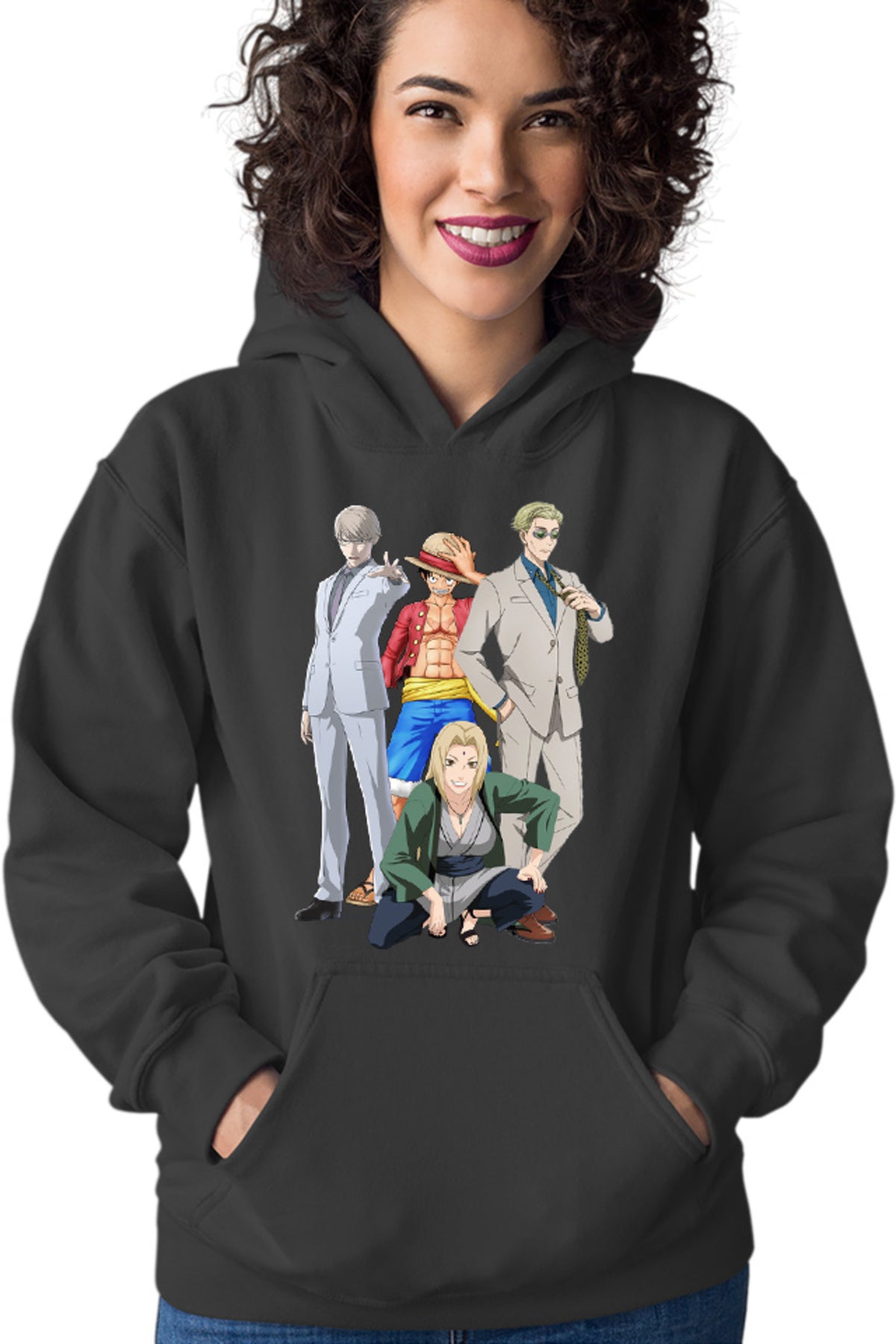 Hanorac dama Ajin Tosaki Naruto One Piece Luffy Jujutsu Kaisen