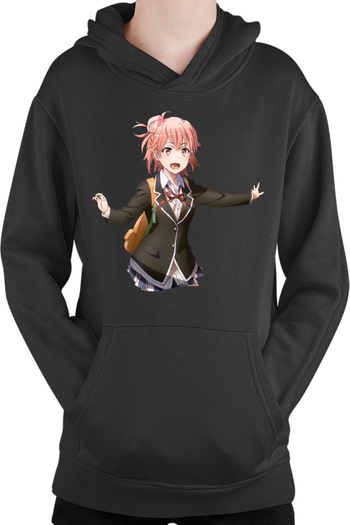 Hanorac copii OreGairu Yui Playfull Tsundere Weeb Animation
