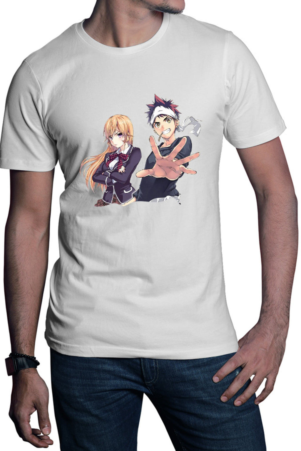 Tricou barbati Food Wars Souma Erina Gourmet Bishoujo