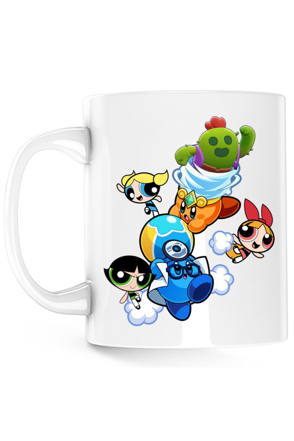 Cana Brawl Stars Happy Tank Powerpuff Girls Pokemon Weather, alba, 330 ml