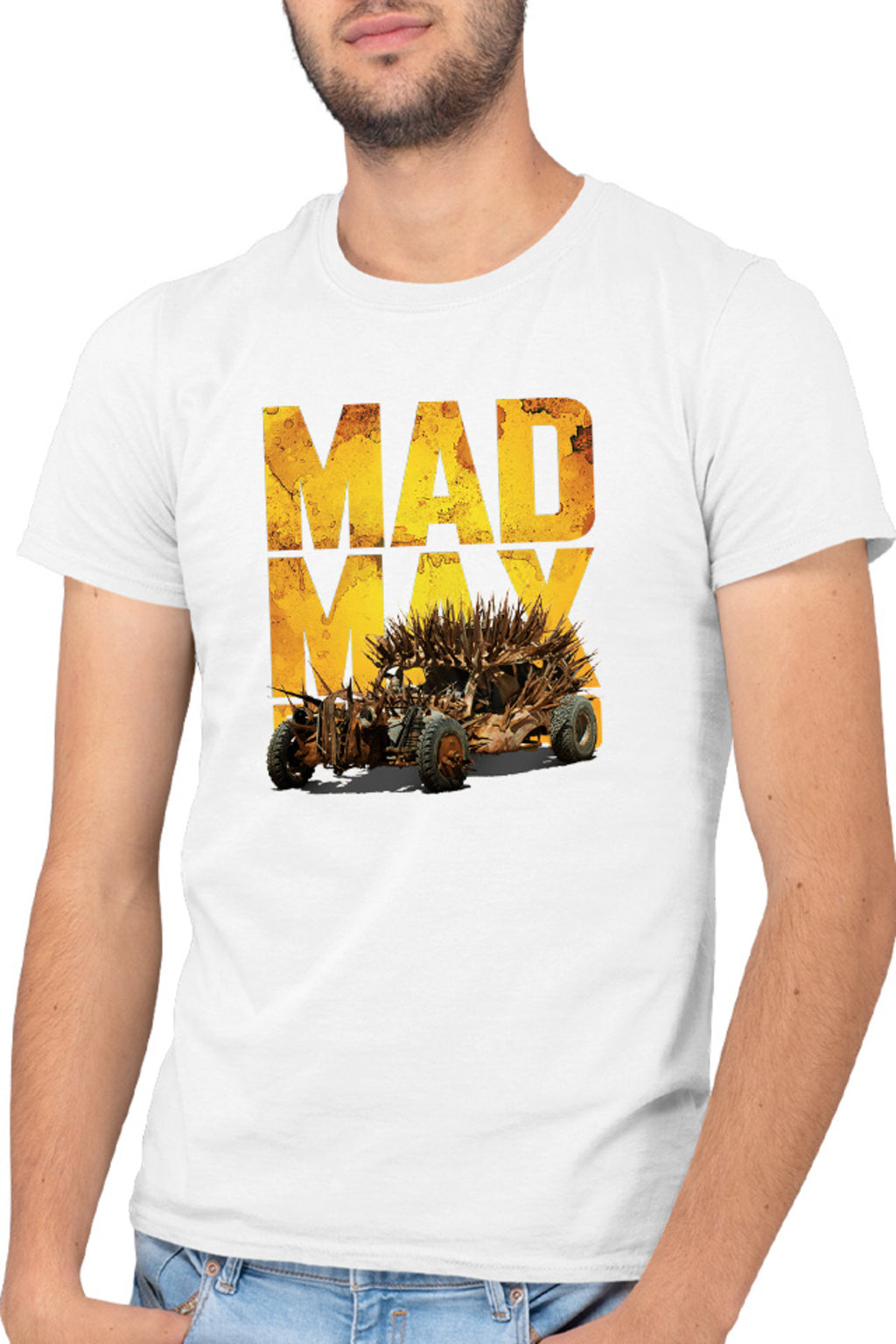 Tricou barbati Mad Max Rock Cool Action Fast Danger