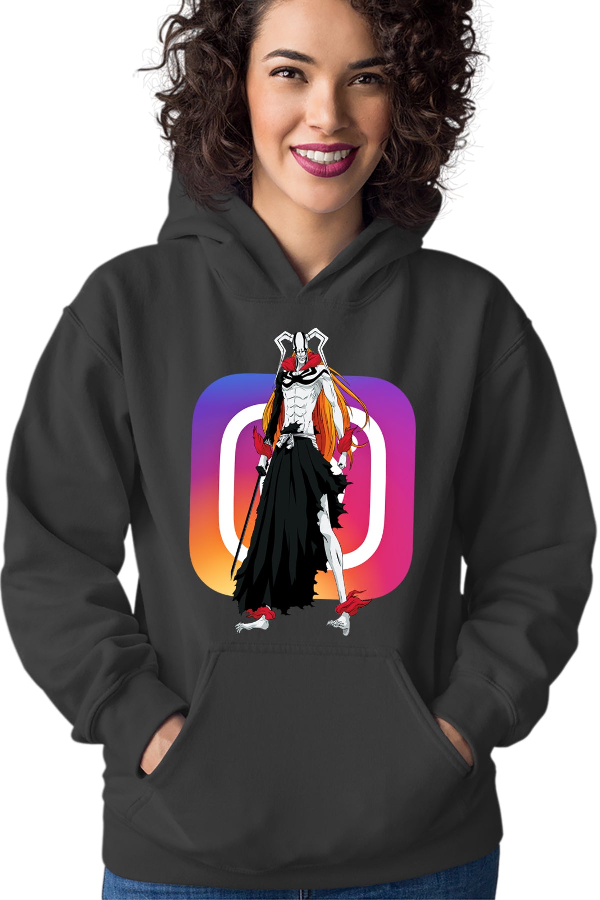 Hanorac dama Bleach Instagram Ichigo Kurosaki Rebel