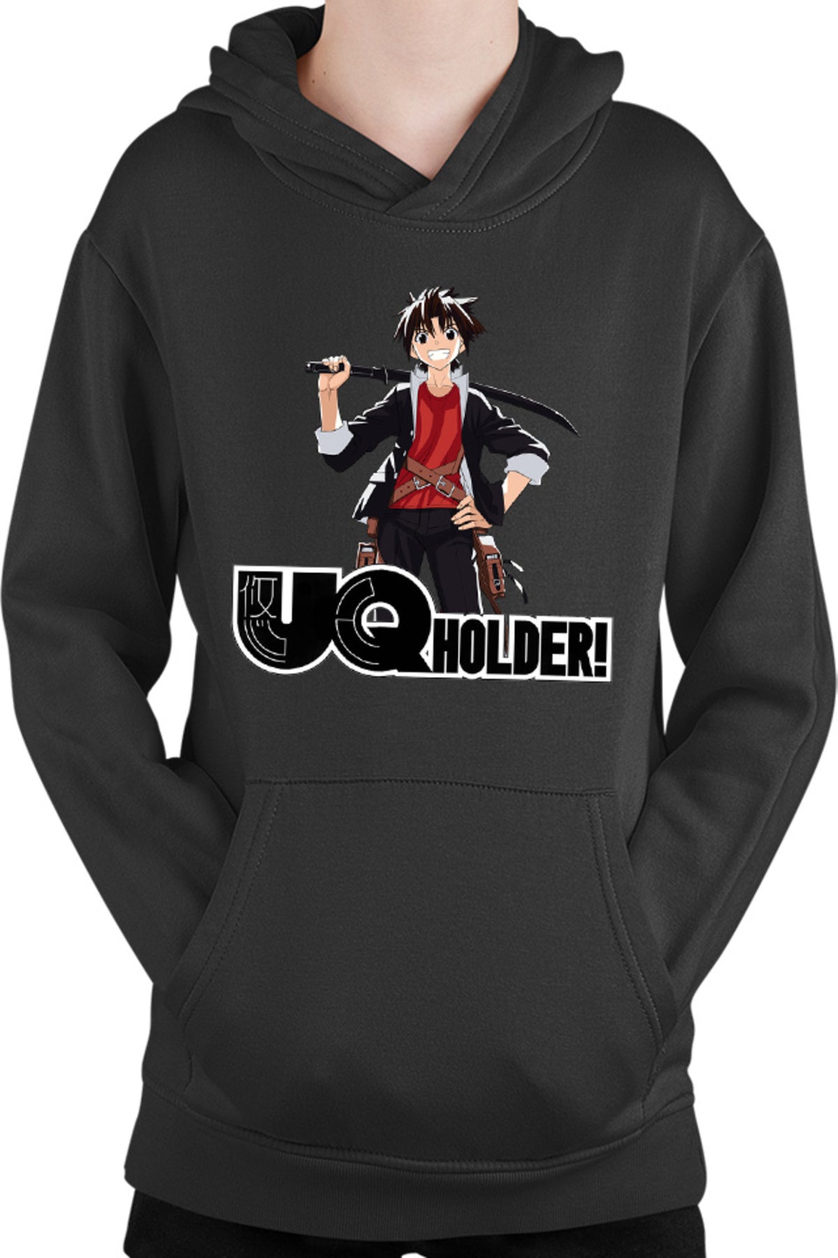 Hanorac copii UQ Holder Touta Anime Comedy Manga Trap