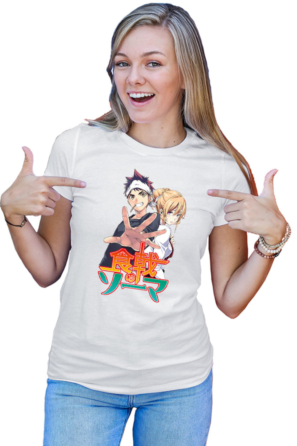 Tricou dama Food Wars Souma Erina Cookers Anime Otaku