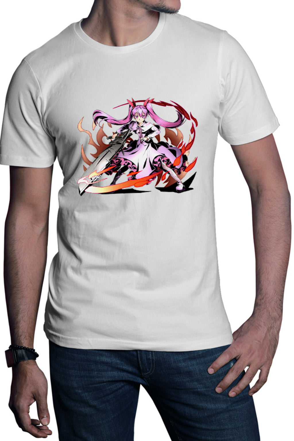 Tricou barbati Akame ga Kill Mine Fire Kawaii Gore Jojo Anima