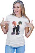 Tricou dama OreGairu Hikigaya Yuigahama Yui Schoolmates Friends