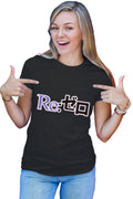 Tricou dama Re Zero Logo Fantasy Drama Isekai Fortnite