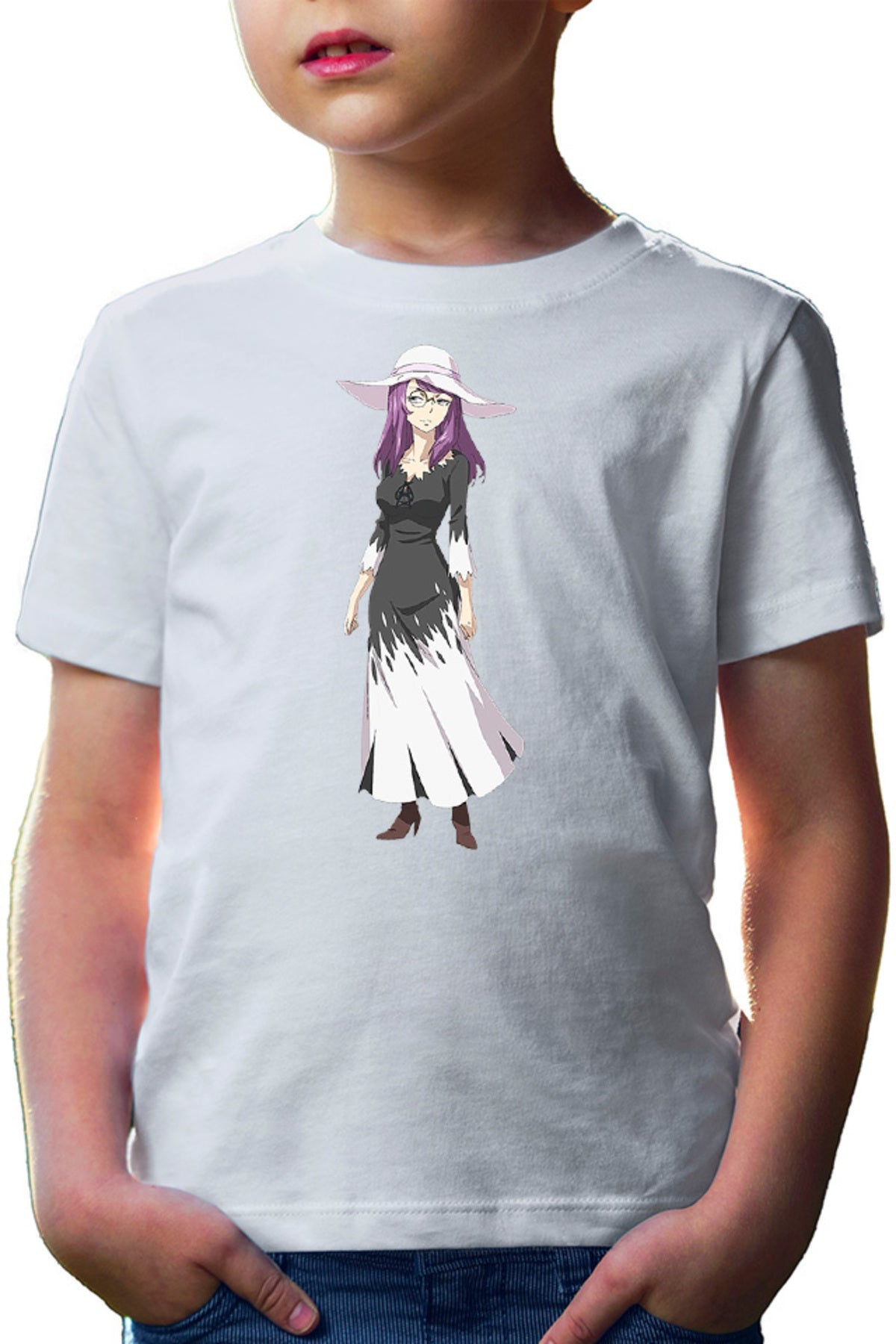 Tricou copii Muhyo Roji Kurotori Rio Paranormal Ghost Exorcist Glasses