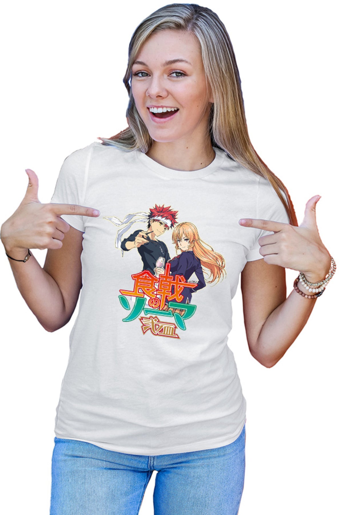 Tricou dama Food Wars Souma Erina Cookers Anime Shounen