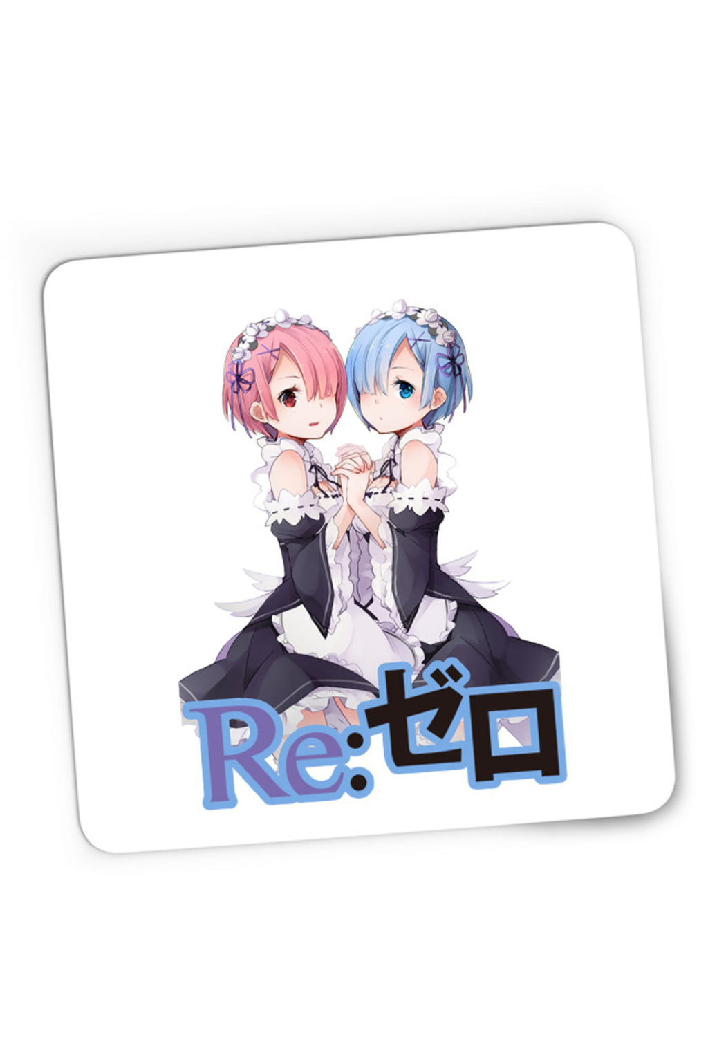 Mousepad Gaming Re Zero REM RAM Sisters Maiden Light Novel Cosplay Weapon, 21x19 cm