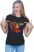 Tricou dama The Flash Roblox Studio Platforme Desene