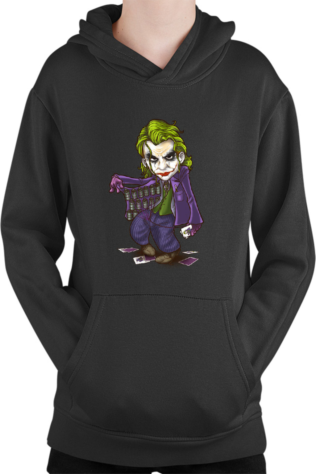Hanorac copii Joker Ace Cards Chibi Cool
