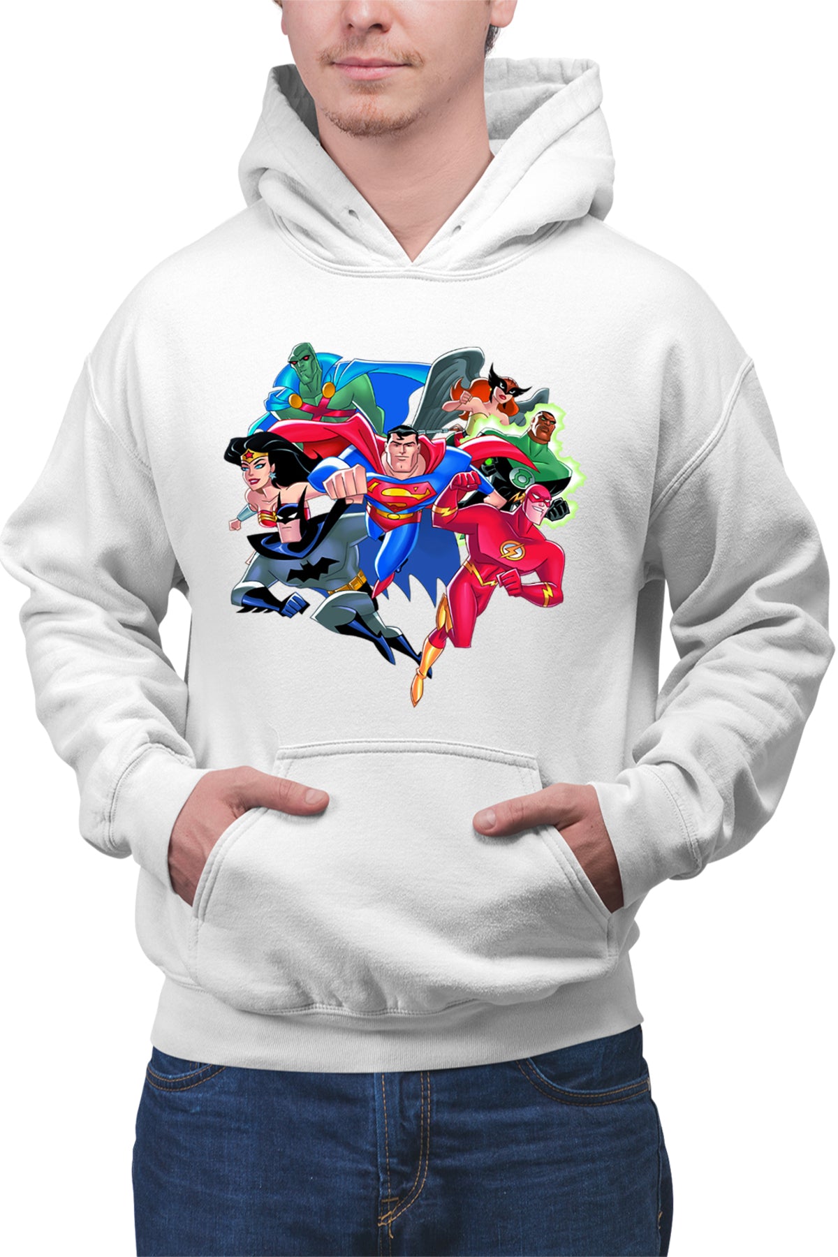 Hanorac barbati The Flash Batman Justice League Superhero