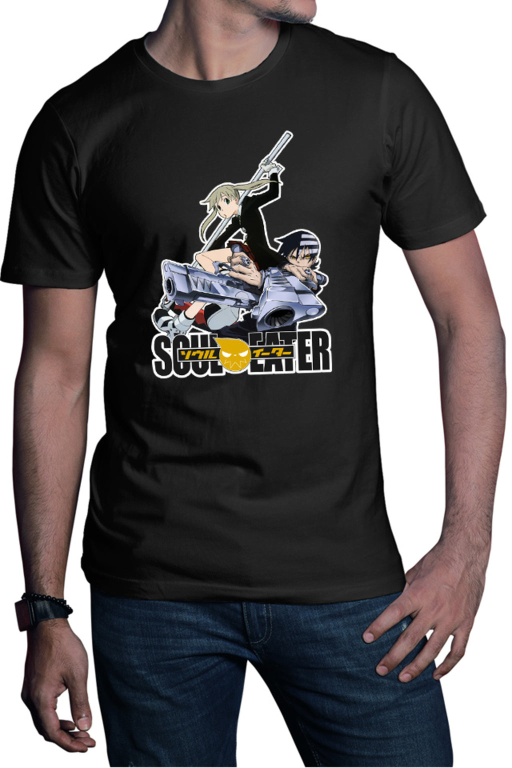 Tricou barbati Soul Eater Death The Kid Maka d Scythe