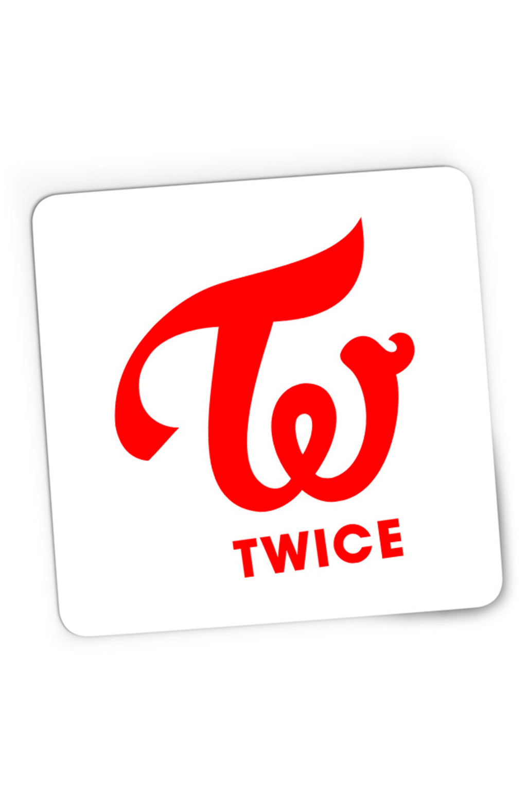 Mousepad Gaming Twice Logo Beautiful Professional Korean TT, 21x19 cm