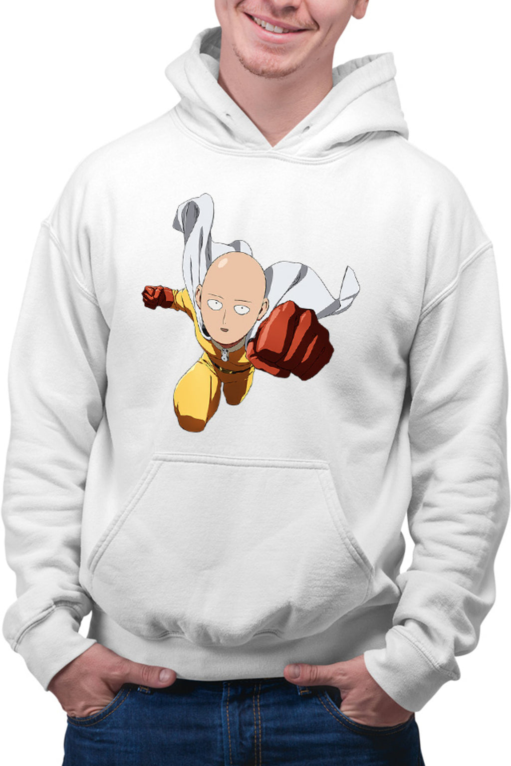 Hanorac barbati One-Punch Man Fly Costume Exercice Music