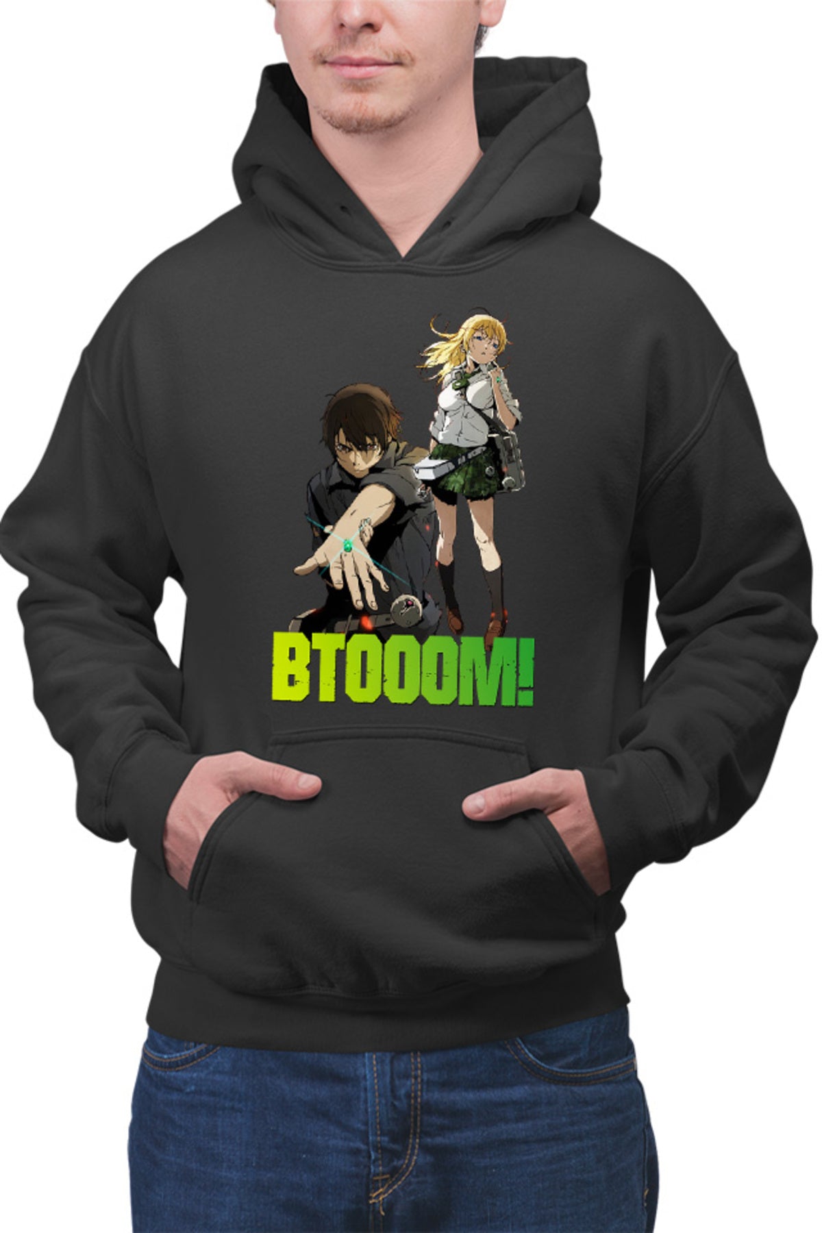 Hanorac barbati Btooom! Sakamoto Ryouta Himiko Team Junya Inoue Combat Arms