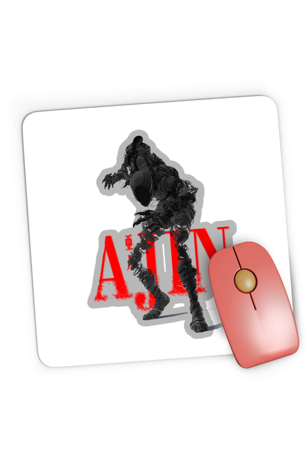 Mousepad Gaming Ajin Monster Immortal Humans Africa Japan Hunt, 21x19 cm