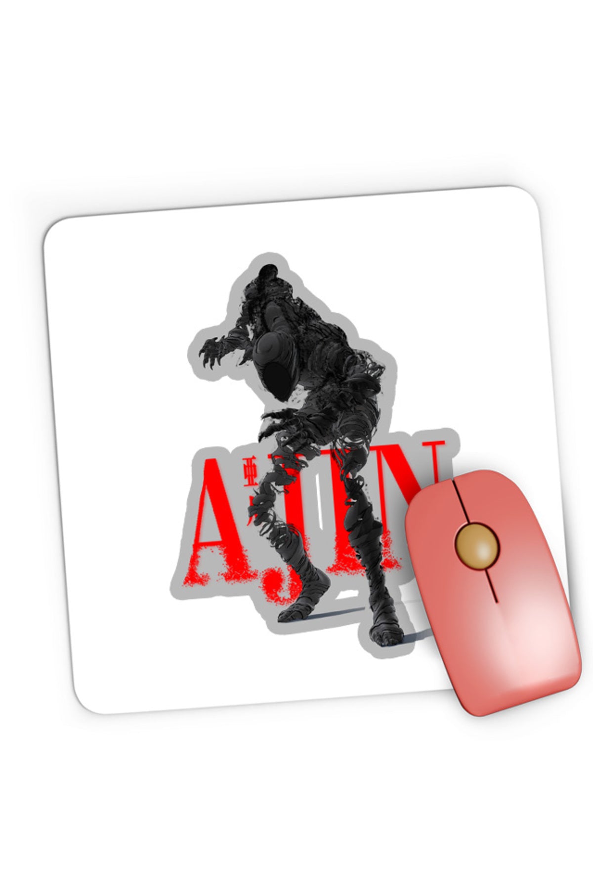 Mousepad Gaming Ajin Monster Immortal Humans Africa Japan Hunt, 21x19 cm