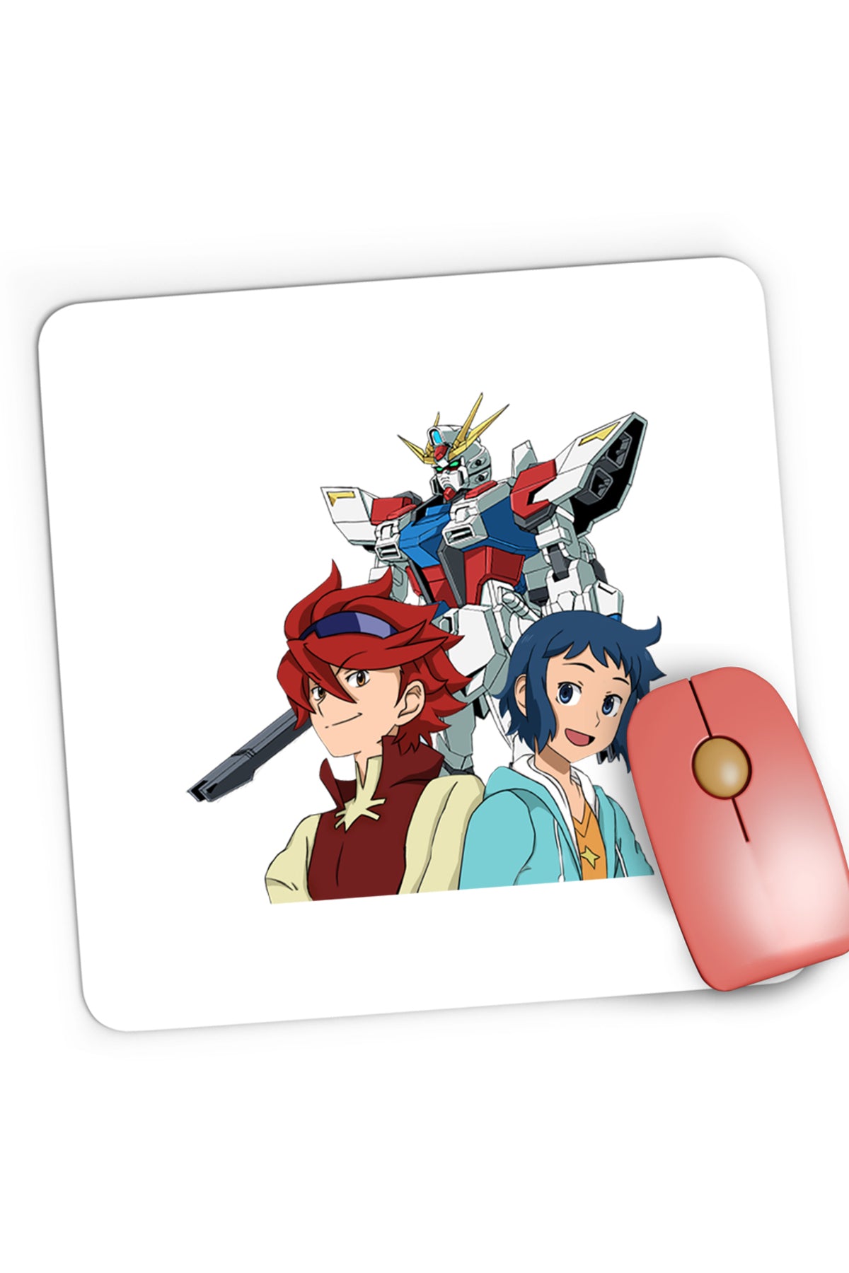 Mousepad Gaming dam Build Fighters Sei Reiji Robot, 21x19 cm