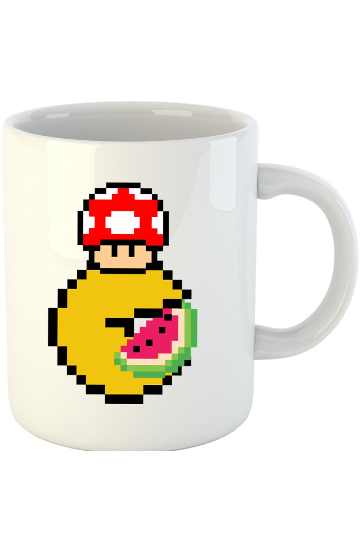 Cana Pac Man Mario Minecraft Watermalon Slice, alba, 330 ml