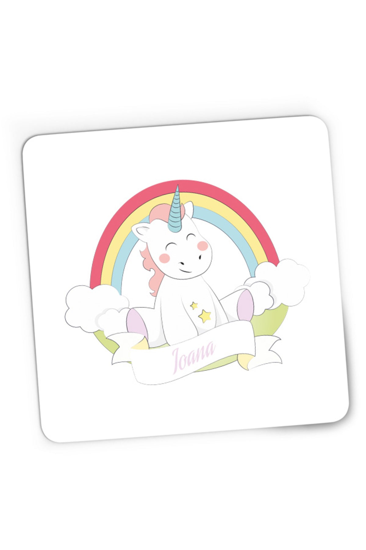 Mousepad Gaming Unicorn Squad Ioana Clouds Fluffy, 21x19 cm