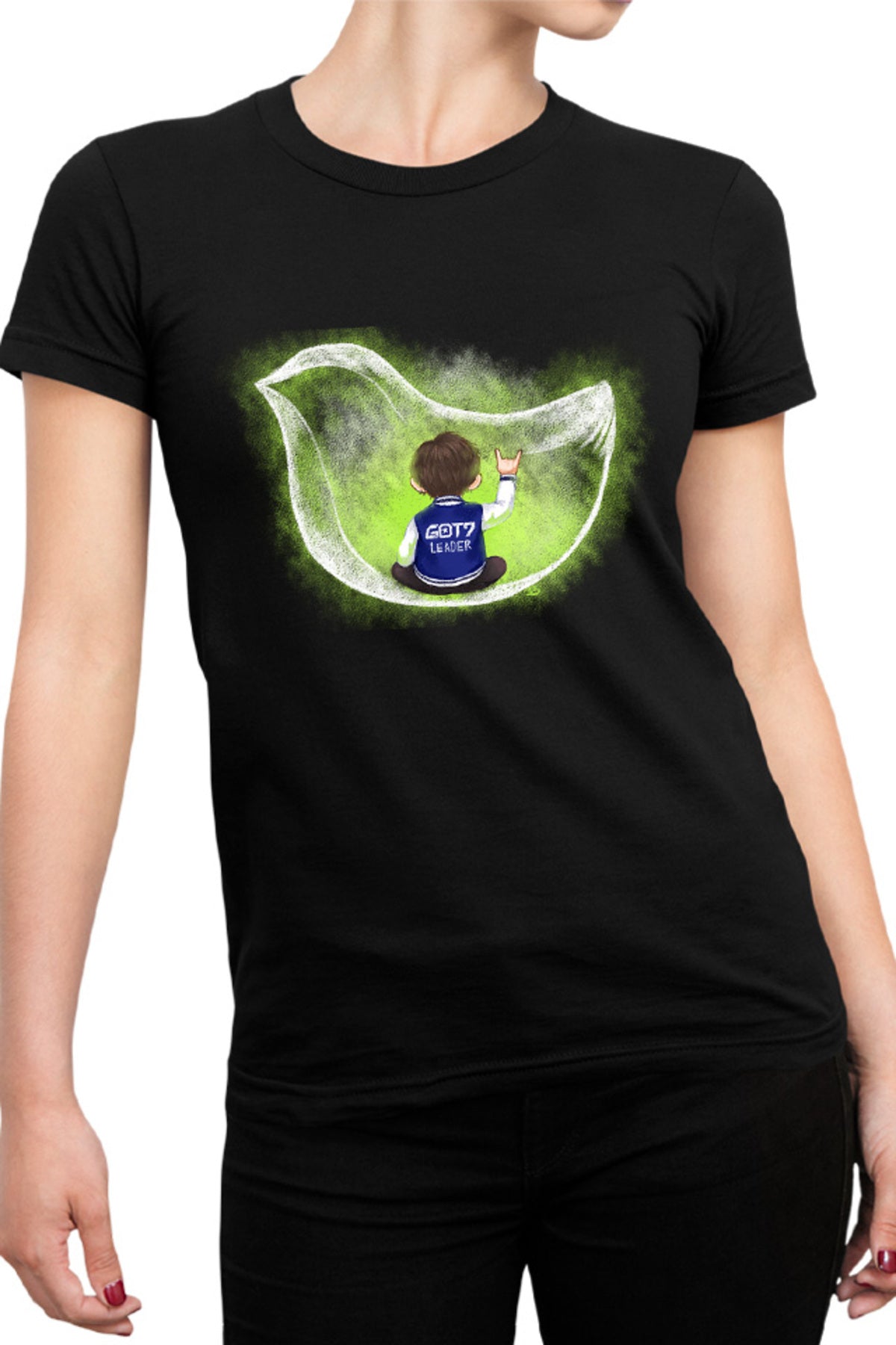 Tricou dama Got7 Leader Light Bulb Rock Music Idol Group