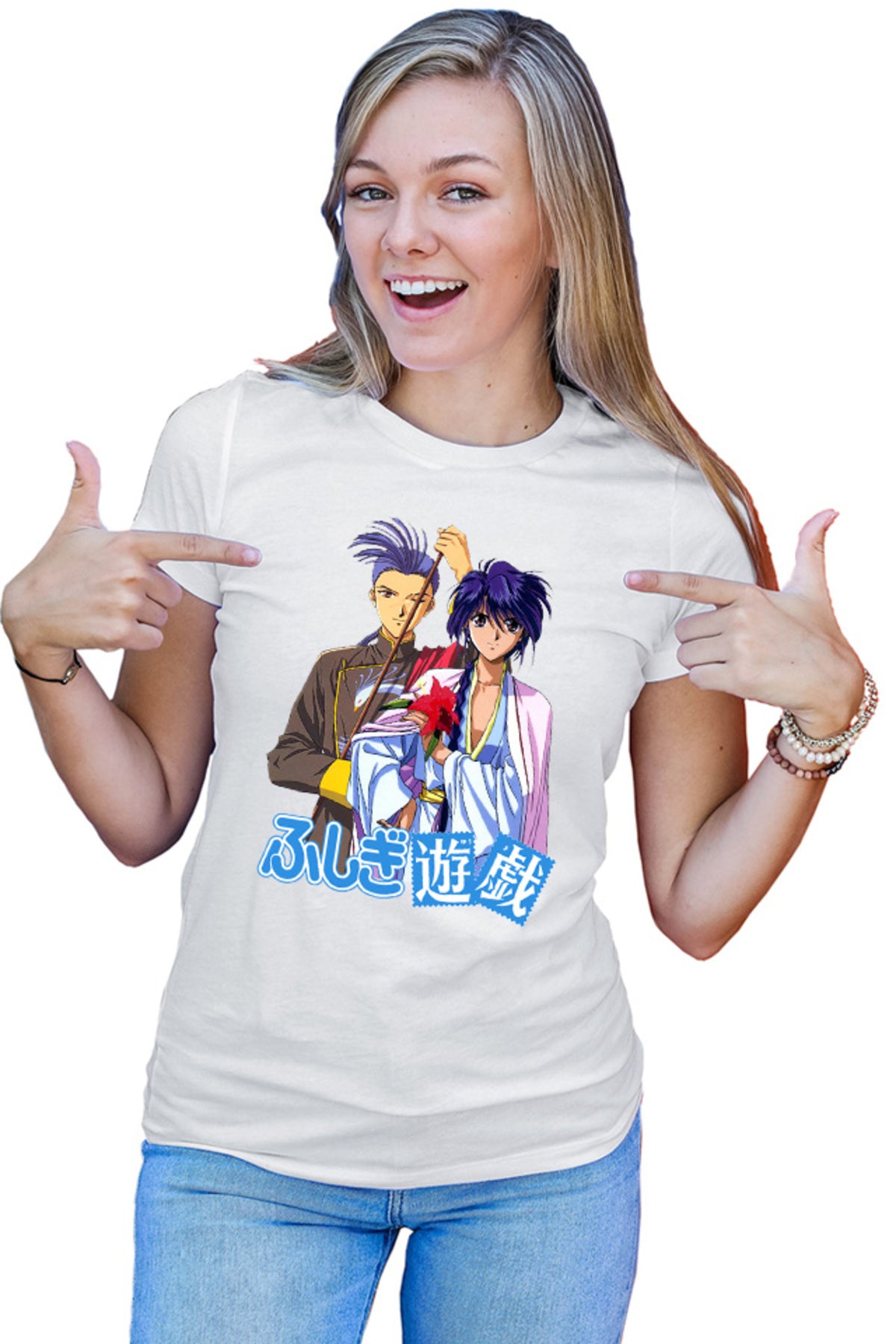 Tricou dama Fushigi Yuugi Chichiri Noriko Friends Action Isekai