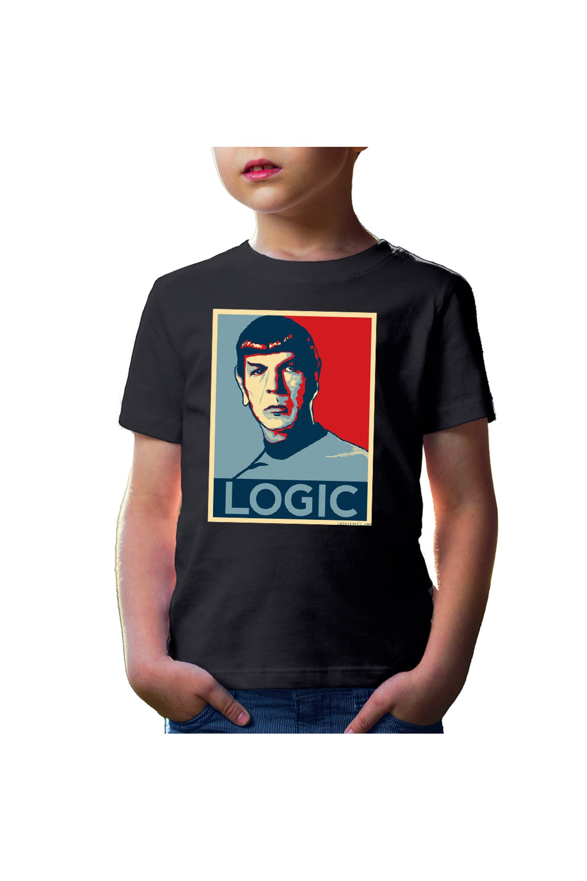 Tricou copii Star Trek Spock Leonard Nimoy Vulcan Logic