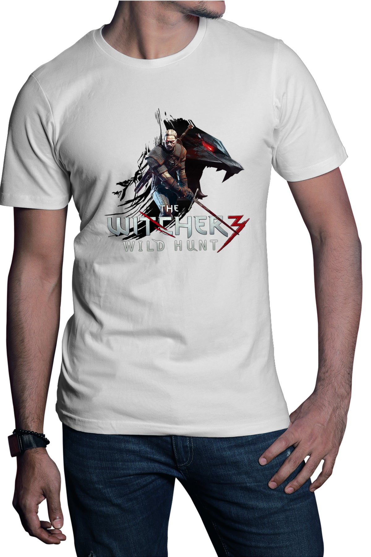 Tricou barbati The Witcher Blood and Wine Hearts of Stone