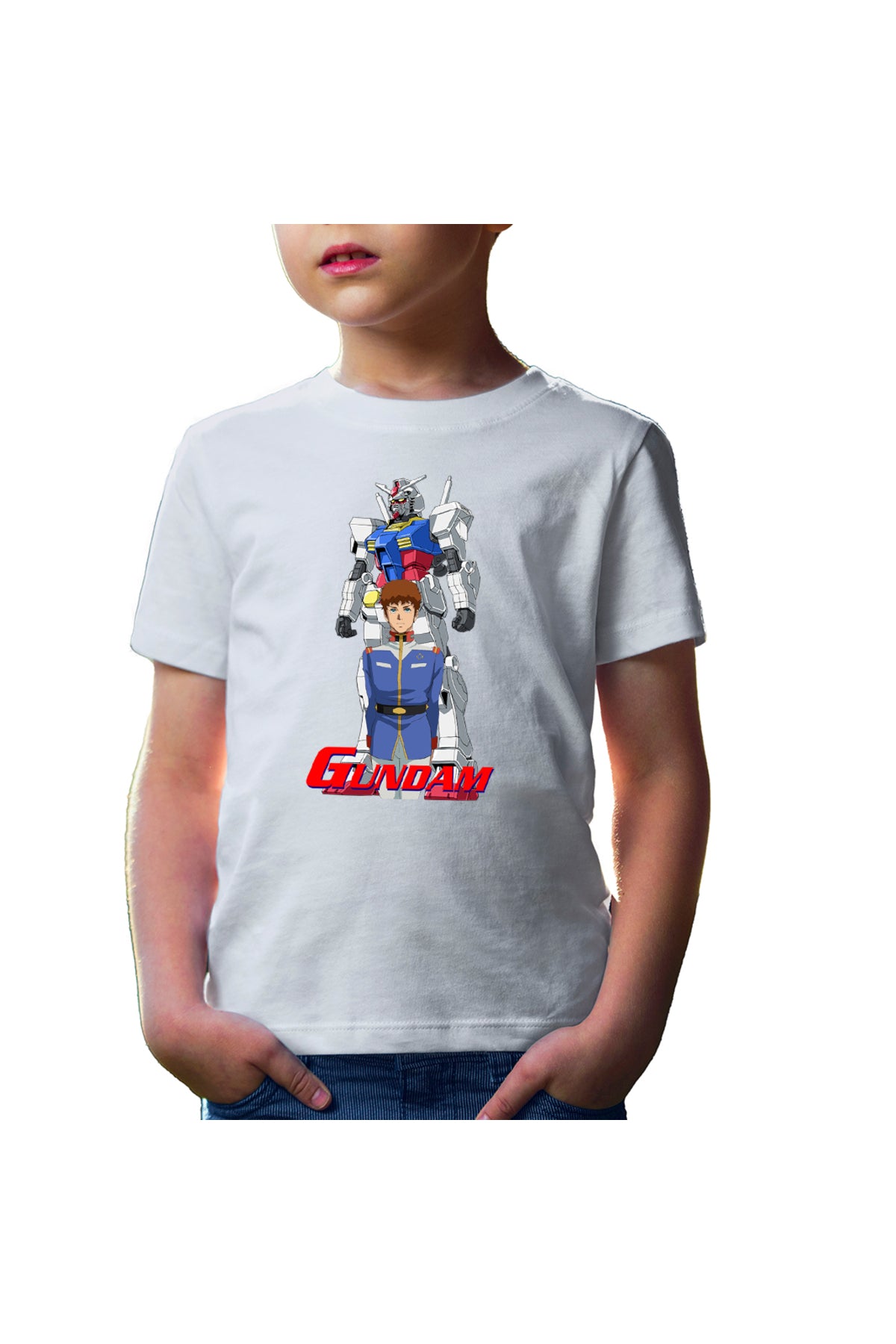 Tricou copii dam Amuro Ray Robot Anime Monster