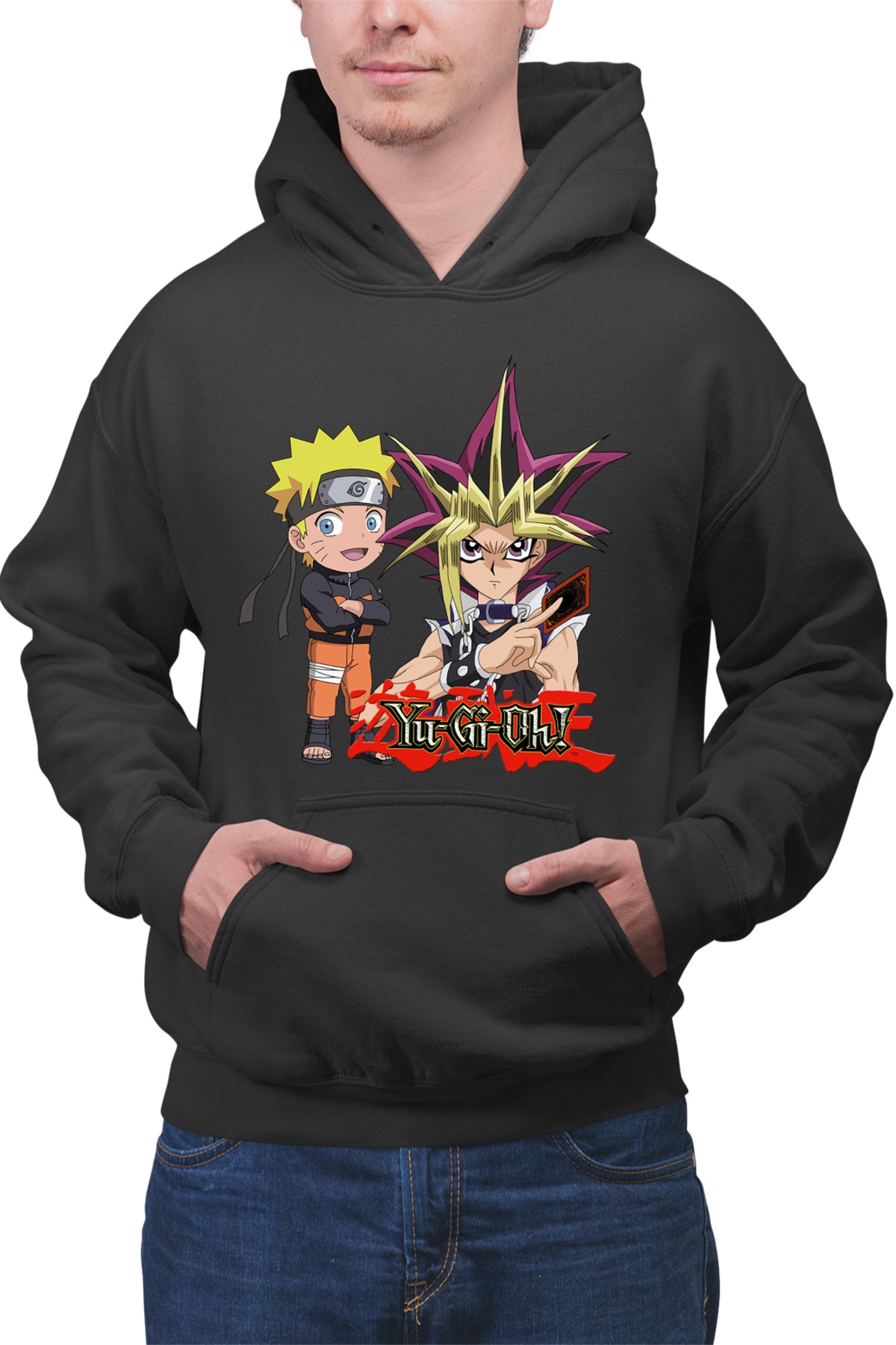 Hanorac barbati Yu Gi Oh Mutou Naruto Shippuden Boruto Kage