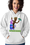 Hanorac dama Baby Groot Riding Fortnite Lama Minecraft Pickaxe