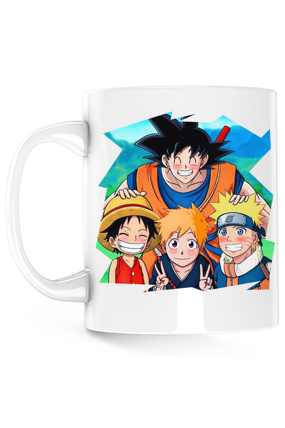 Cana Bleach Dragon Ball Z One Piece Animekage Naruto, alba, 330 ml