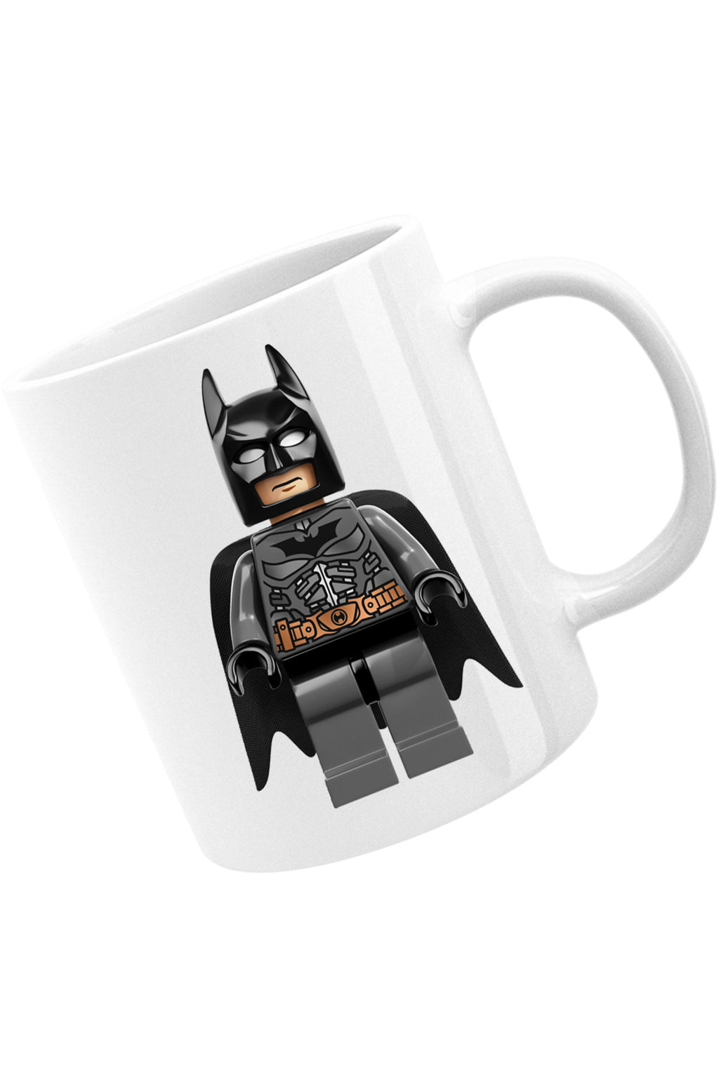 Cana Batman Minifig Super Heroes Movie, alba, 330 ml
