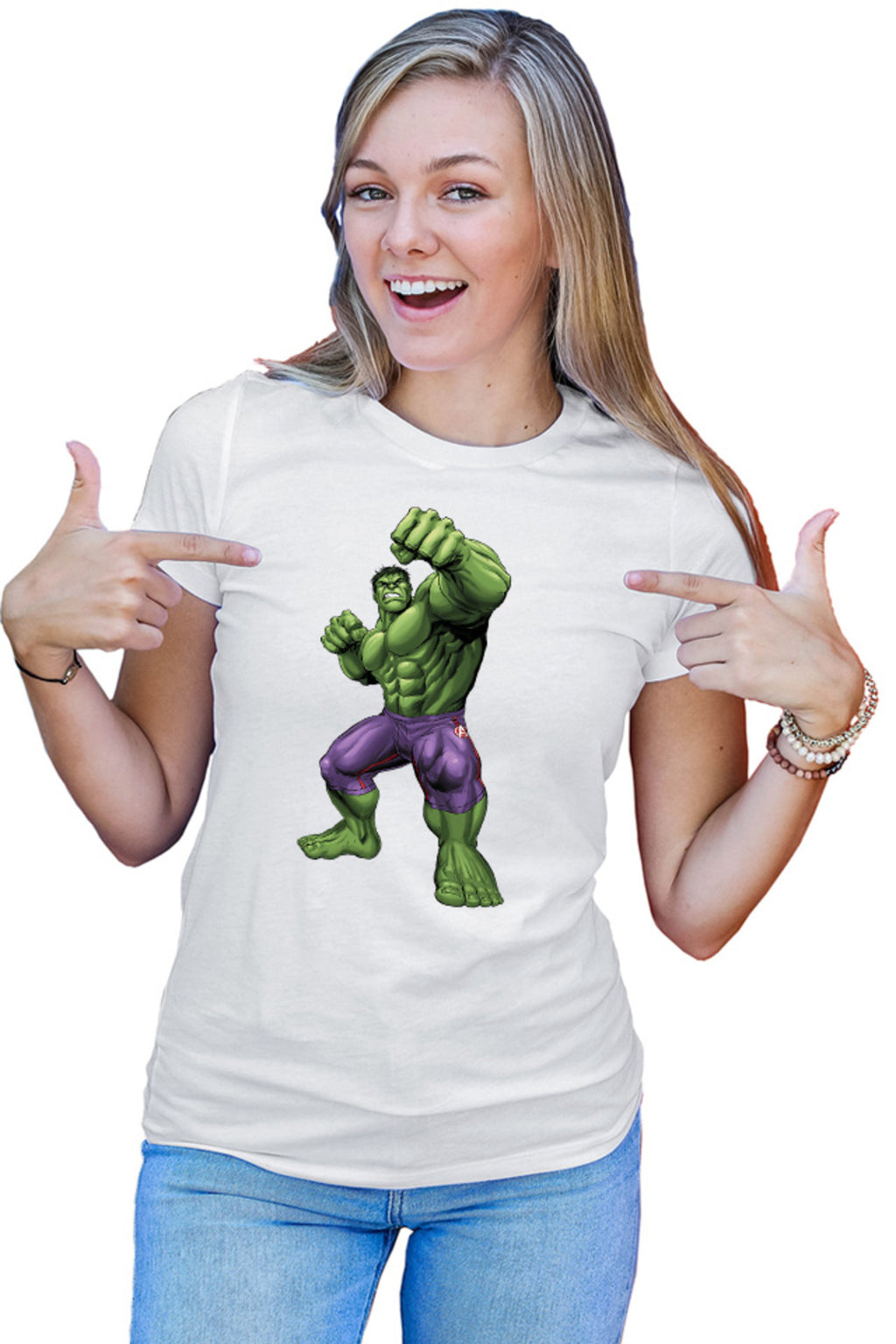 Tricou dama Hulk Avangers Comics Superpowers Experiment