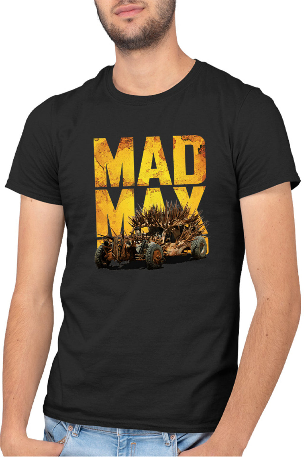 Tricou barbati Mad Max Rock Cool Action Fast Danger