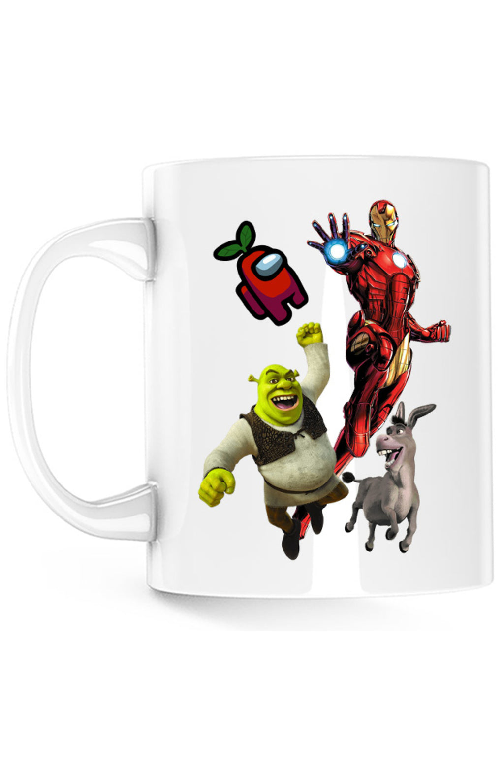Cana Ironman Shrek Among Us Flying Space, alba, 330 ml