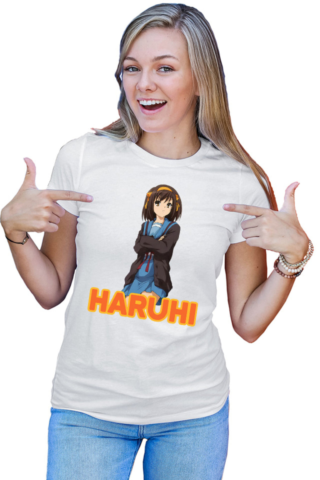 Tricou dama Haruhi Suzumiya Nagaru Tanigawa SOS Club