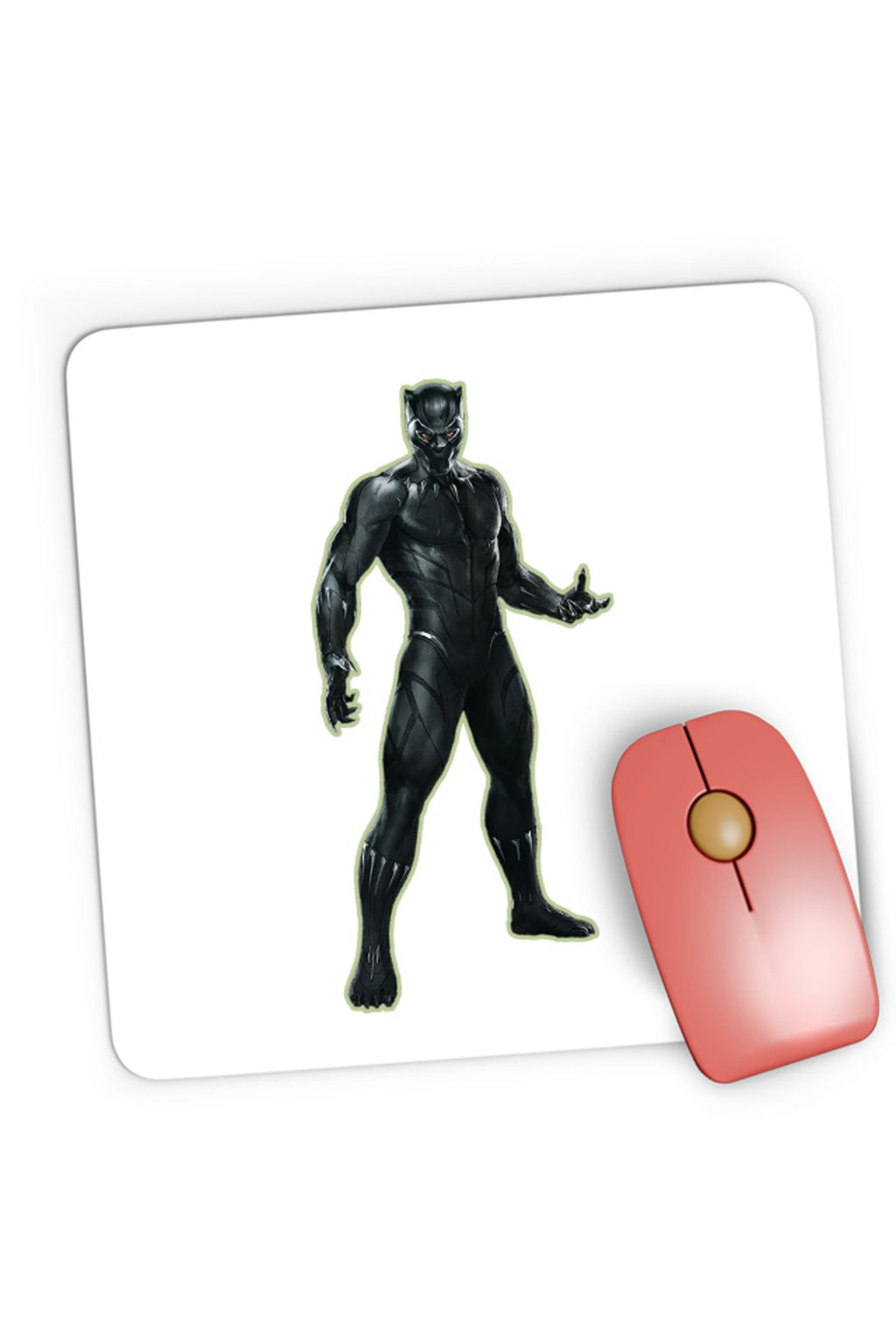 Mousepad Gaming Black Panther Wakanda Kingdom Stan Lee Marvel, 21x19 cm
