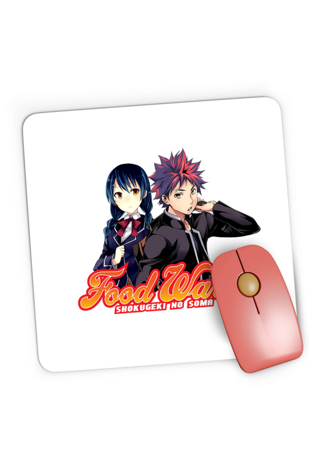 Mousepad Gaming Food Wars Souma Megumi School Competition, 21x19 cm