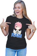 Tricou dama Re Zero RAM Sister Isekai Paranormal Demon Time Travel